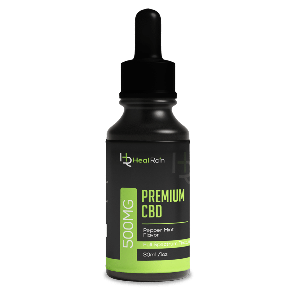 Premium Cbd Oil Full Spectrum Tincture Peppermint Flavor 30ml1oz 500mg
